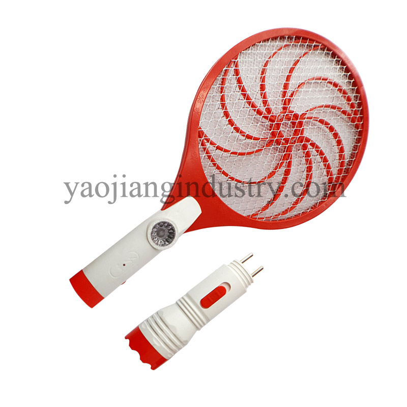 YJ-11C  RECHARGEABLE MOSQUITO SWATTER WITH LED LIGHT