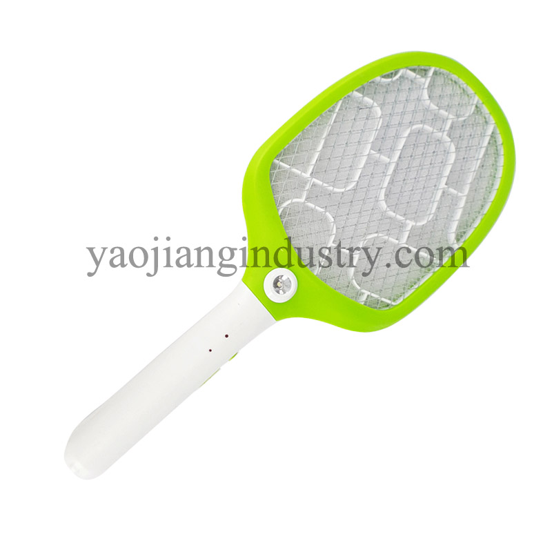 YJ-8001  RECHARGEABLE MOSQUITO SWATTER WITH LED LIGHT