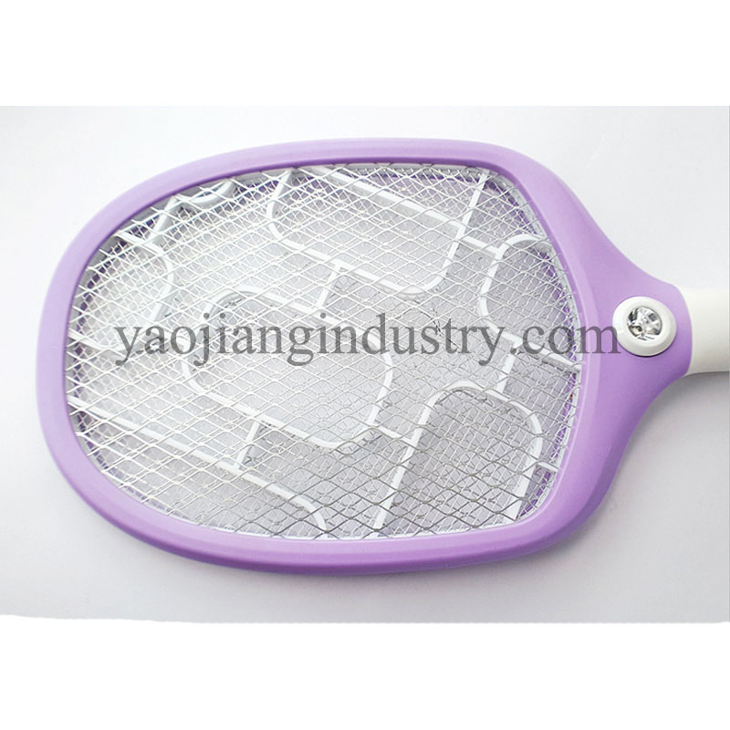 YJ-8001  RECHARGEABLE MOSQUITO SWATTER WITH LED LIGHT