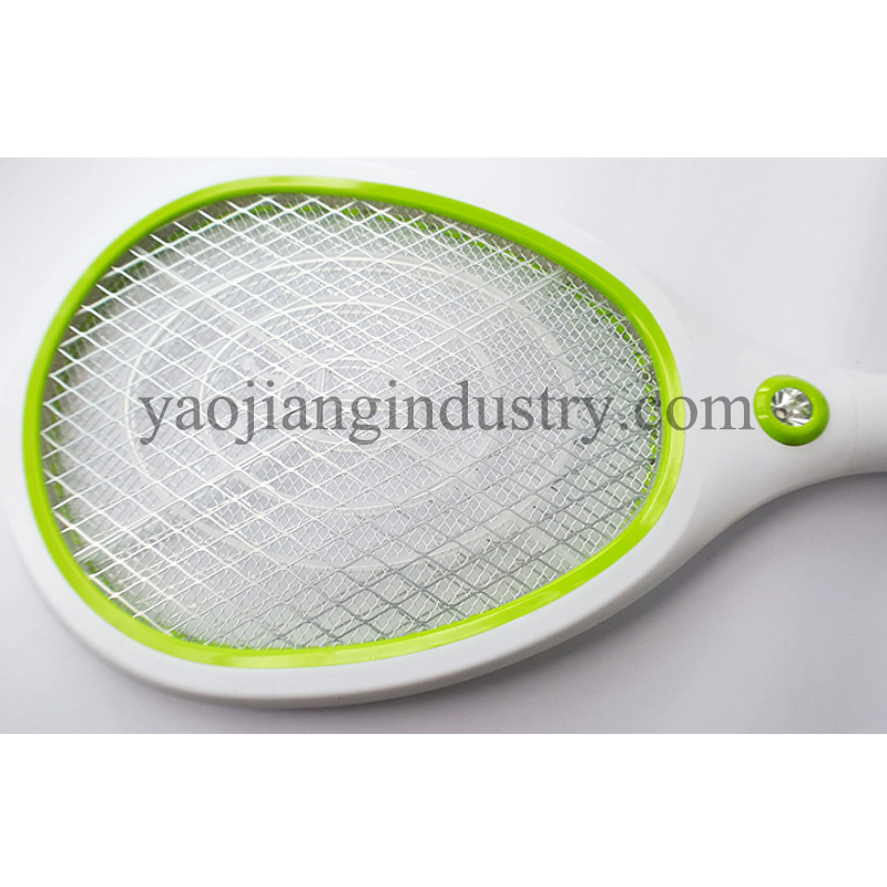 YJ-8004  RECHARGEABLE MOSQUITO SWATTER WITH LED LIGHT