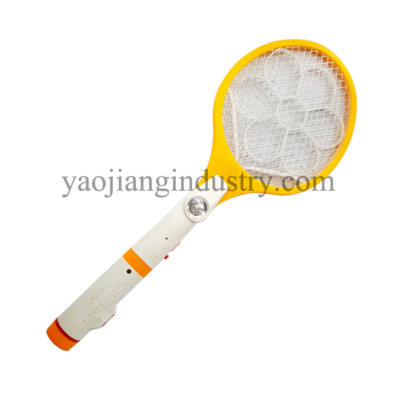 YJ-11BRECHARGEABLE MOSQUITO SWATTER WITH LED LIGHT