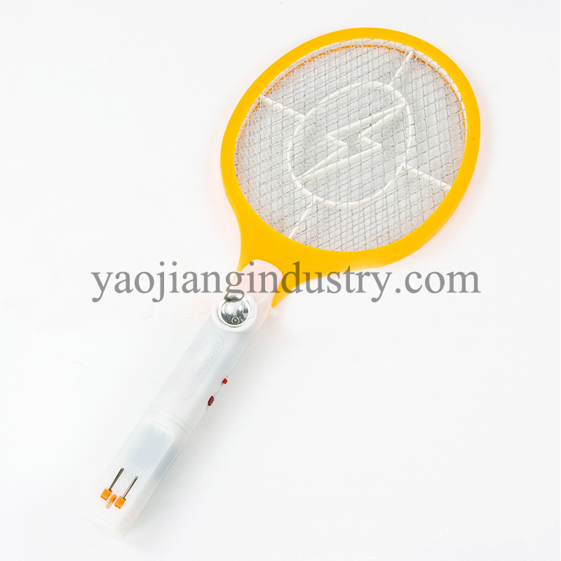 YJ-09B RECHARGEABLE MOSQUITO SWATTER WITH LED LIGHT