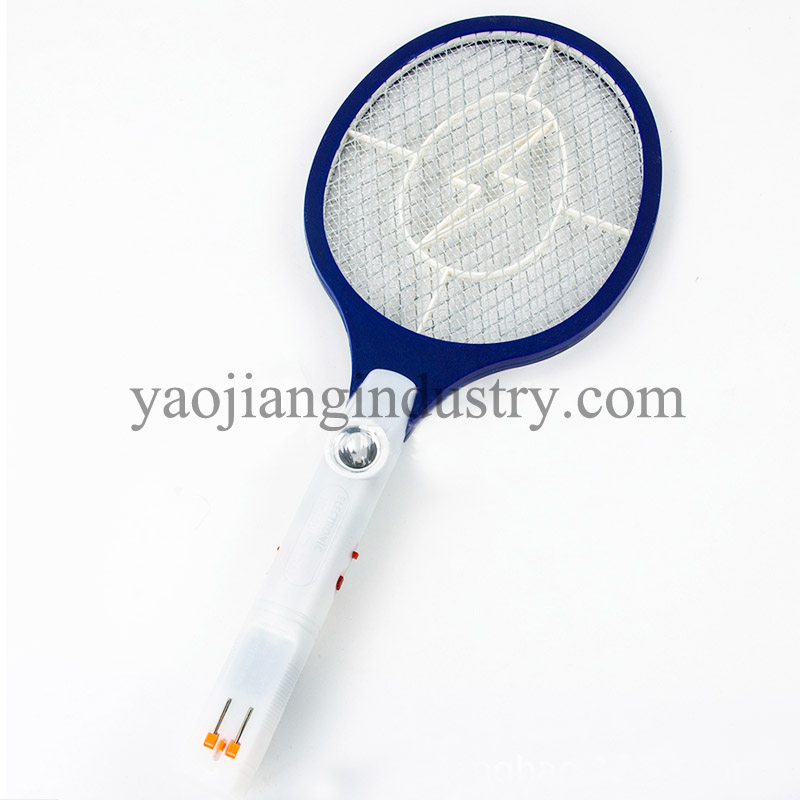 YJ-09B RECHARGEABLE MOSQUITO SWATTER WITH LED LIGHT