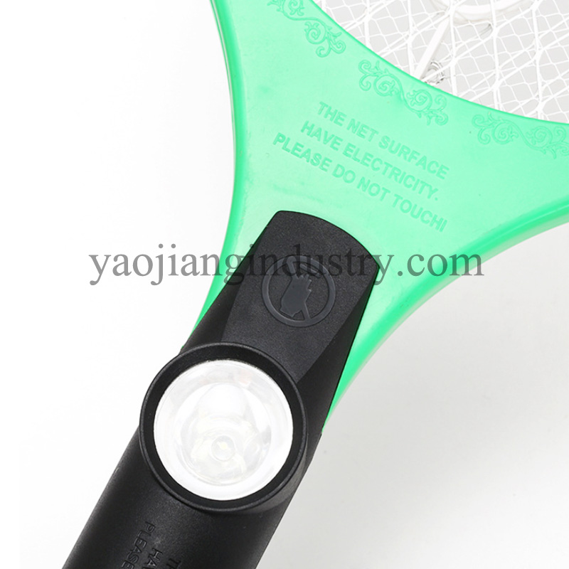 YJ-DH011RECHARGEABLE MOSQUITO SWATTER WITH LED LIGHT