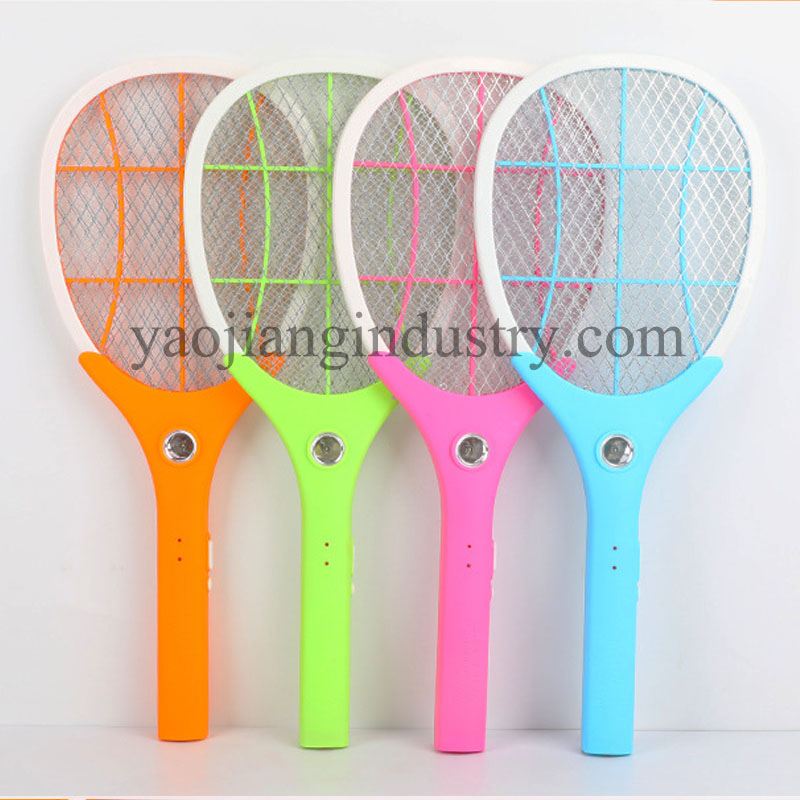 YJ-1688  RECHARGEABLE MOSQUITO SWATTER WITH LED LIGHT