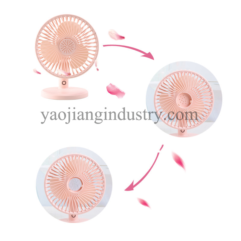 YJ-F04 rechargeable  MINI fan (with 1200mAh lithium battery)