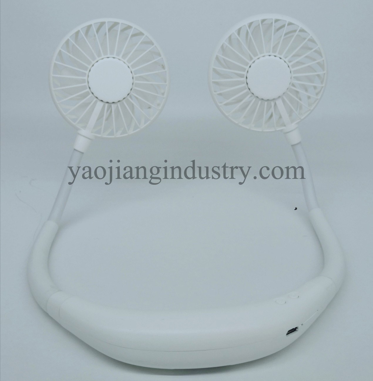 YJ-F05 rechargeable neck hung fan (with 1200mAh lithium battery)