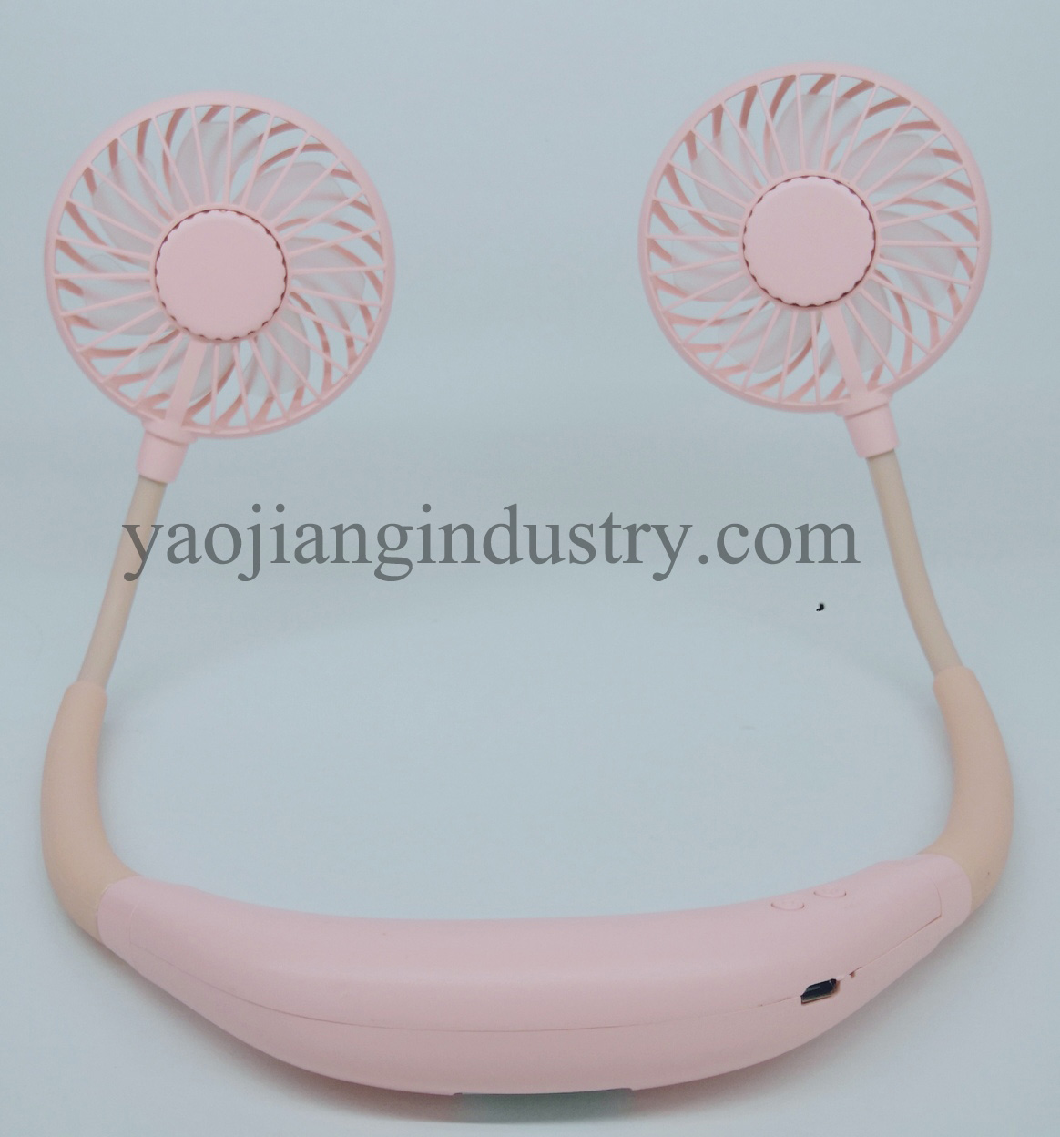 YJ-F05 rechargeable neck hung fan (with 1200mAh lithium battery)