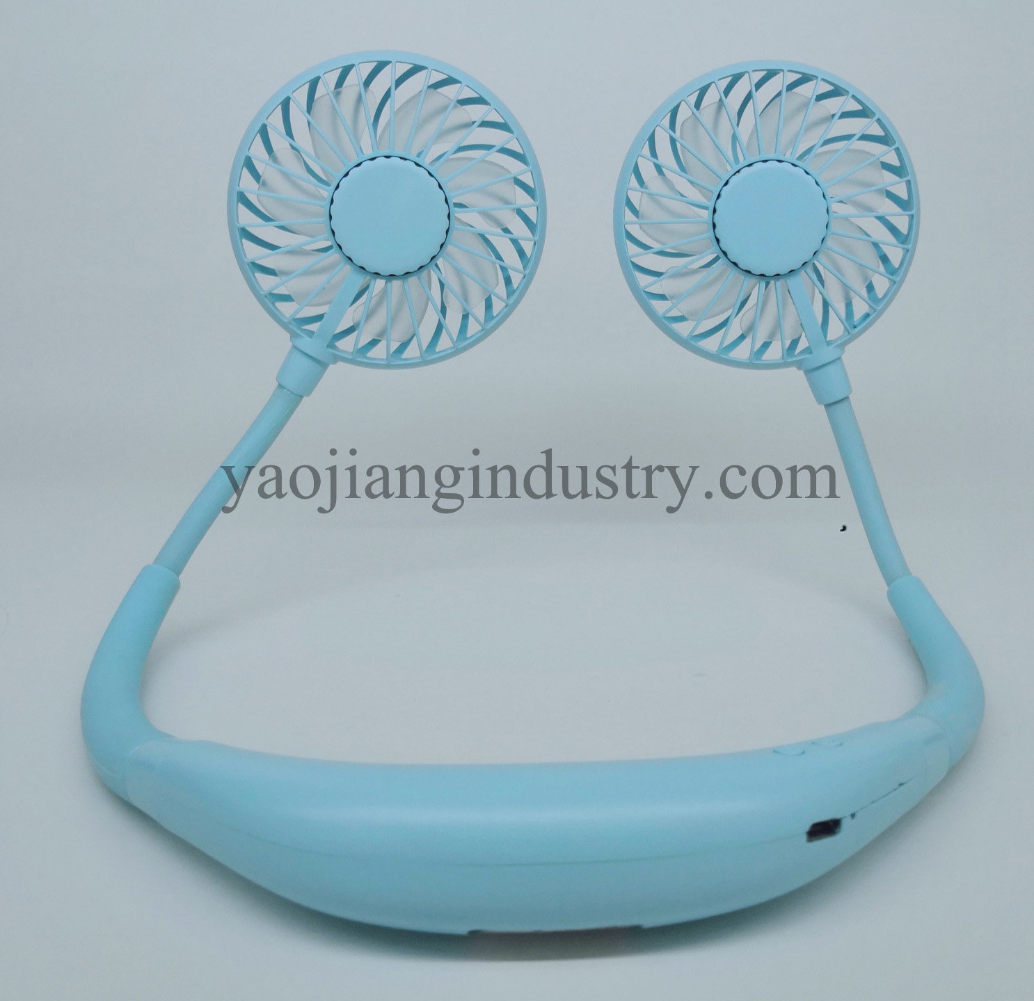 YJ-F05 rechargeable neck hung fan (with 1200mAh lithium battery)