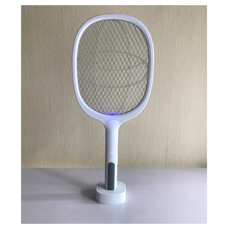 YJ-07U VERTICAL DUAL PURPOSE MOSQUITO RACKET WITH LAMP