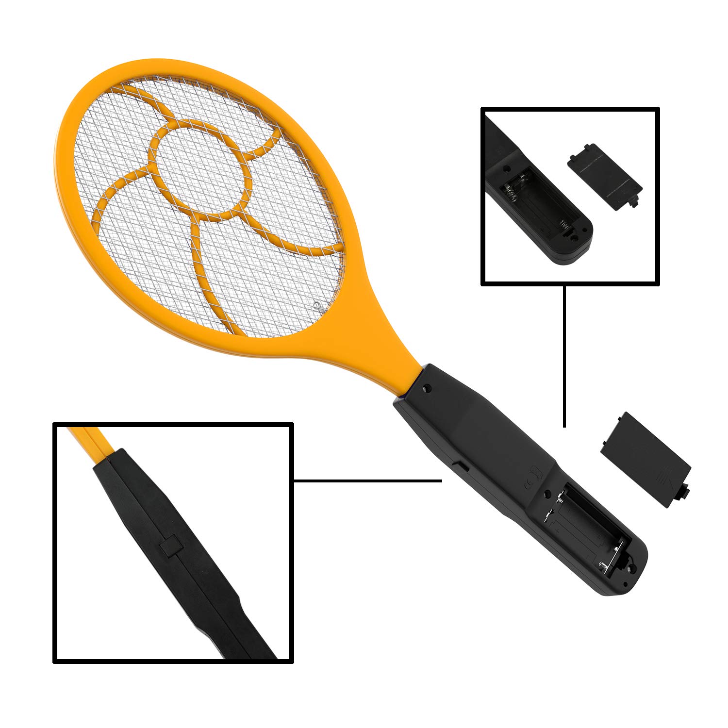 YJ-01B  BATTERIES OPERATED MOSQUITO SWATTER