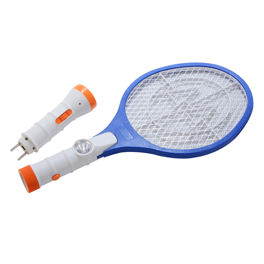 YJ-835A Rechargeable Electric Mosquitos Beating    &two-in-one  &1+5 LED Light（2 flat round/pin plug）